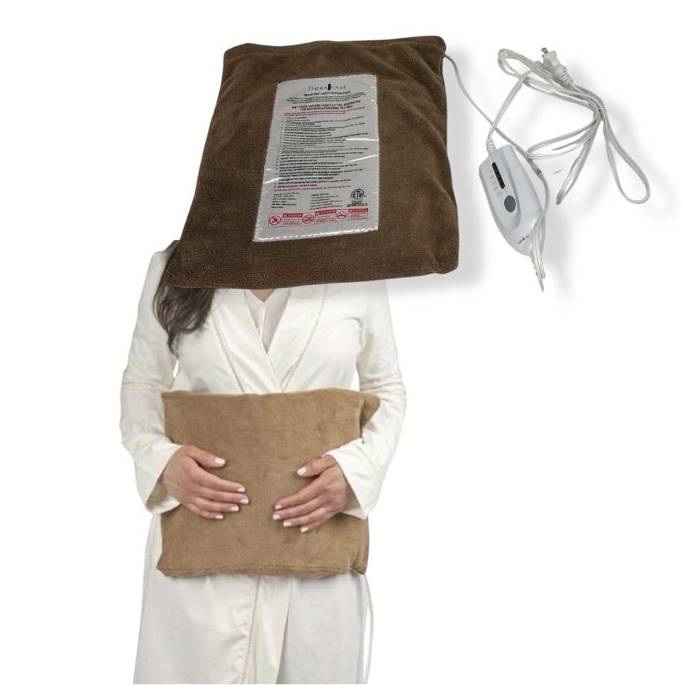 Thera Care Heating Pad, Moist or Dry Heat, Deluxe